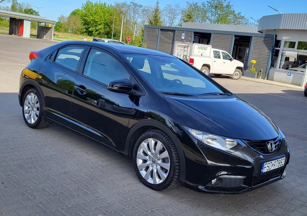 Honda Civic cena 39999 przebieg: 129832, rok produkcji 2012 z Drezdenko małe 781